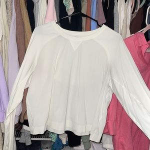 Lululemon white long sleeve